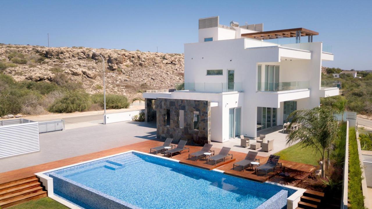Sea Pearl Beachfront Villas - Breeze Айя-Напа Экстерьер фото